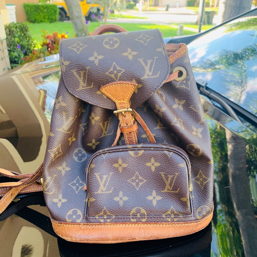 ❌SOLD❌❤️AUTH❤️Louis Vuitton Montsouris PM Backpack - Picture 11 of 12